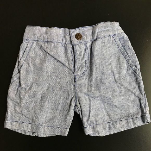 Fore!! Axel & Hudson Linen Shorts 3-6M - Picture 1 of 4